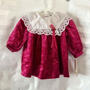 Kalula Kids Magenta Toddler Girl Dress Size 12 Months – Cute Party Outfit